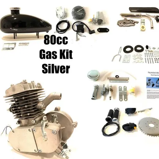80Cc 2 Stroke Motorized Gas Bike Kit 1