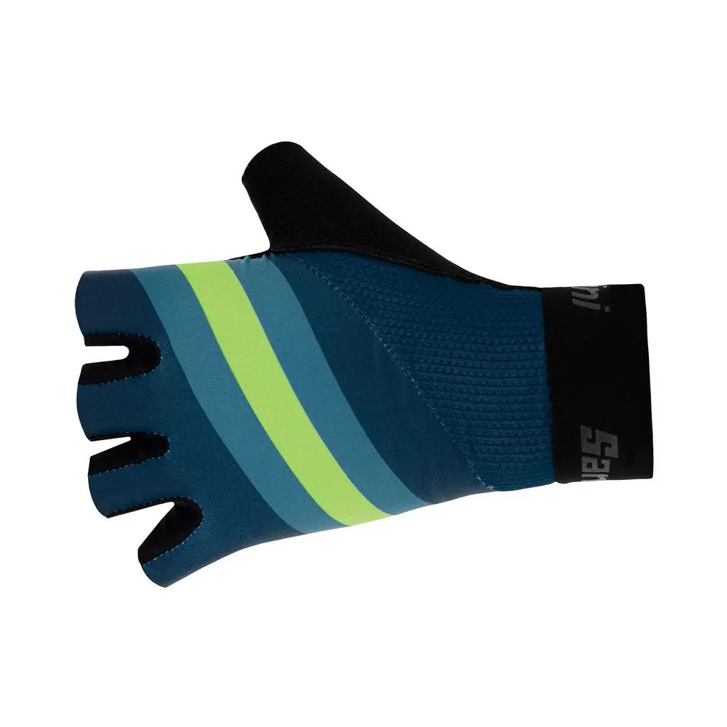 Santini Bengal Gloves - Fluo Green 1