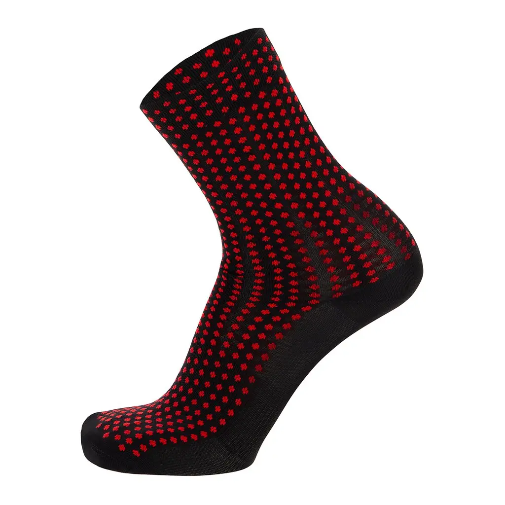 Santini Sfera Medium Profile Socks -Red 1