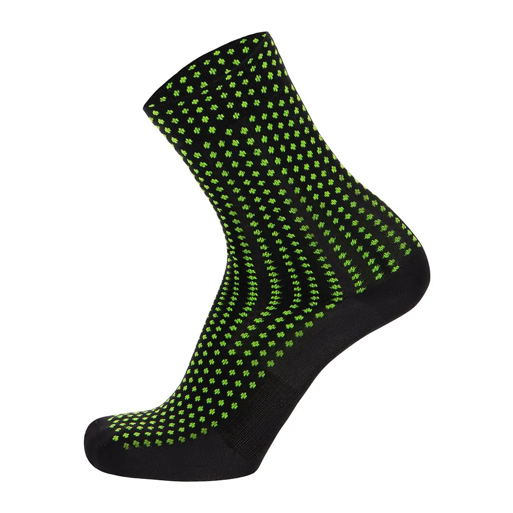 Santini Sfera Socks-Fluo Green 1