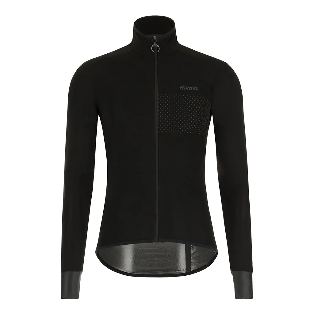 Santini Guard Nimbus Rain & Wind Jacket - Black 1