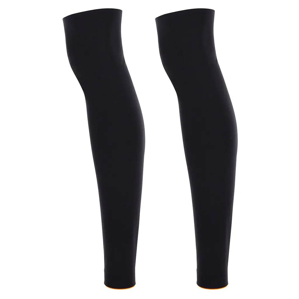 Santini Unico Mid-Season Leg Warmers - Black 1