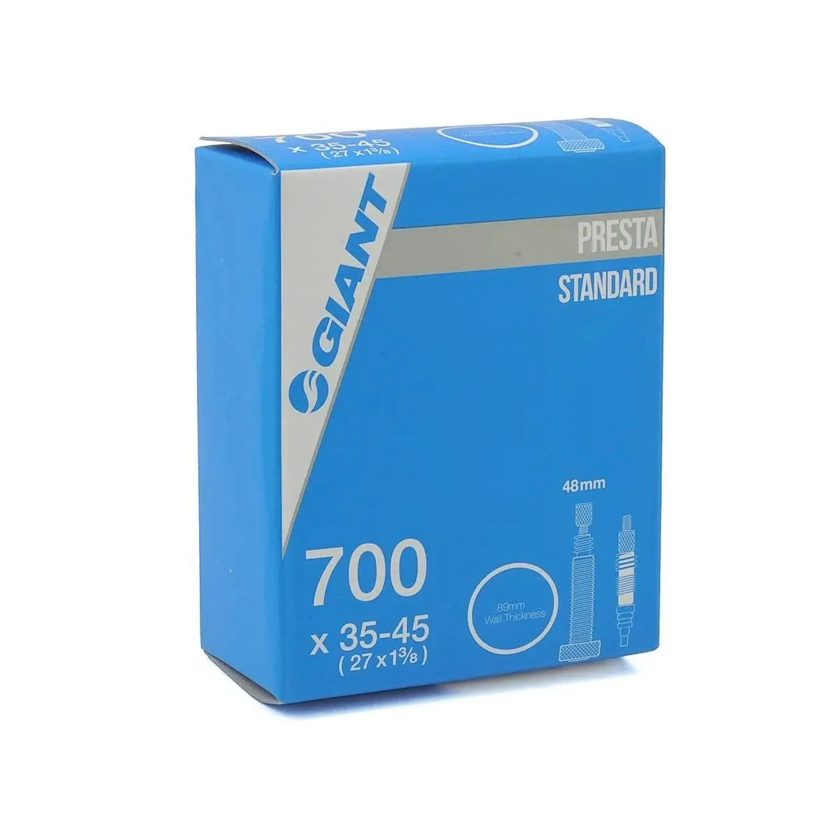 Giant 700X35-45 Threaded Presta-48Mm Removable Valve Core Tube 1