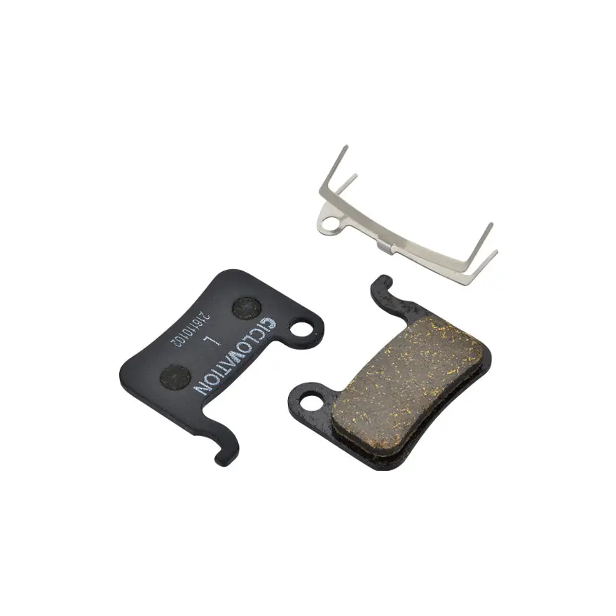 Ciclovation Disc Brake Pad Oraganic/Steel Backplate. Shimano A01s,Deore/ Xt/Slx/Alfine/Trp R Dash 1