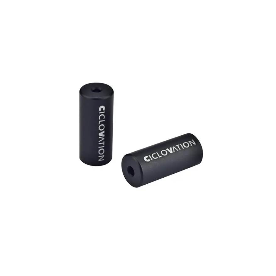 Ciclovation Open Outer Casing, Alloy, Bottle Of 50 / Black Anodized 1