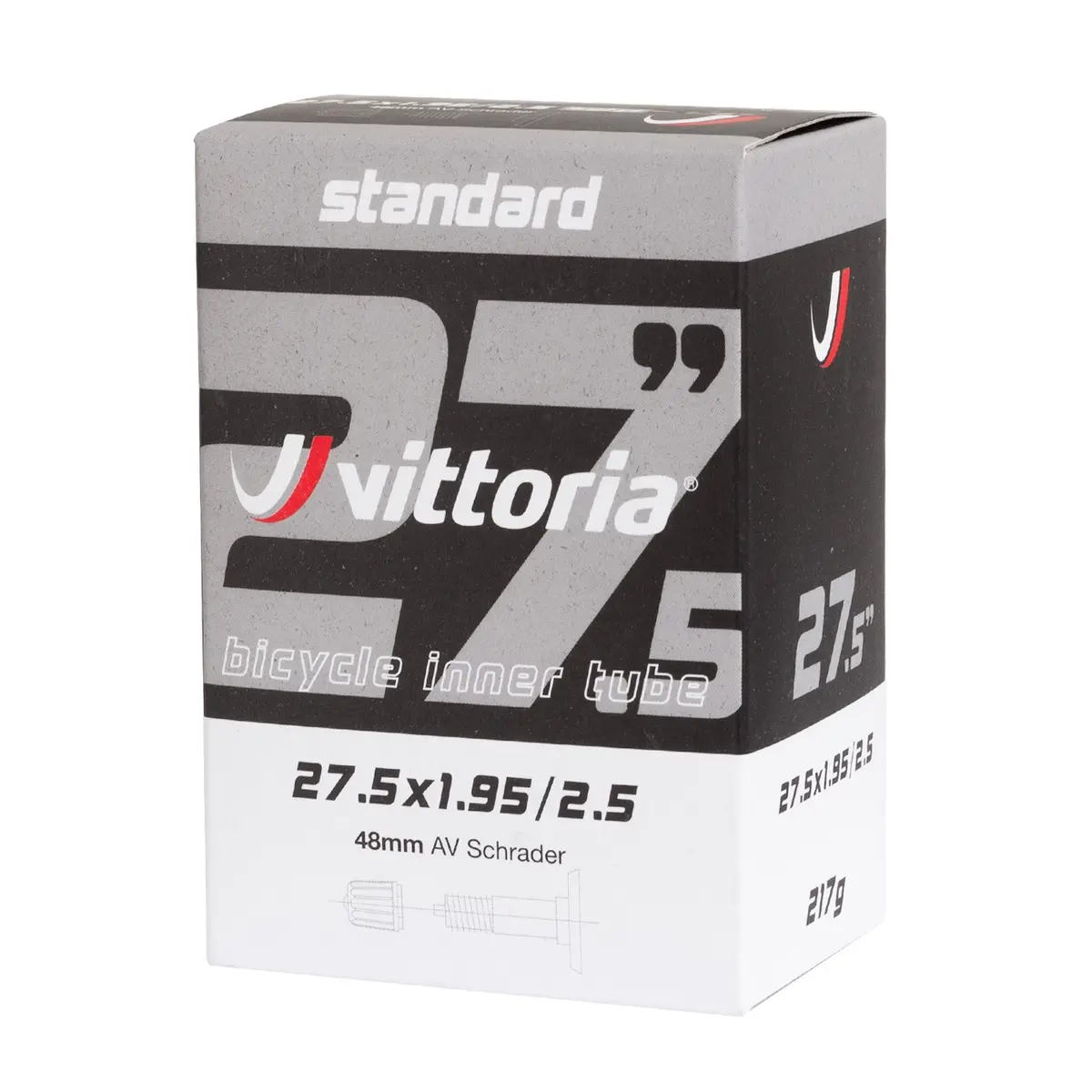 Vittoria Standard 27.5X1.95/2.50 Schrader 48Mm Tube 1
