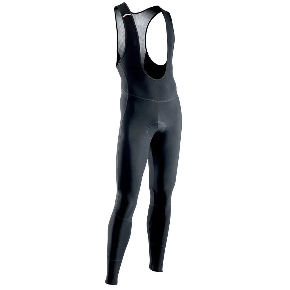 Northwave Active Colorway Bibtight Ms - Black/Green 1