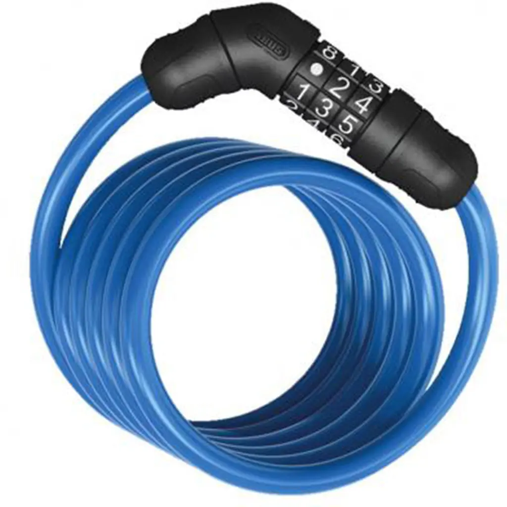 Abus Coil Cable Key Lock Star 4508C/150 - Colour 1