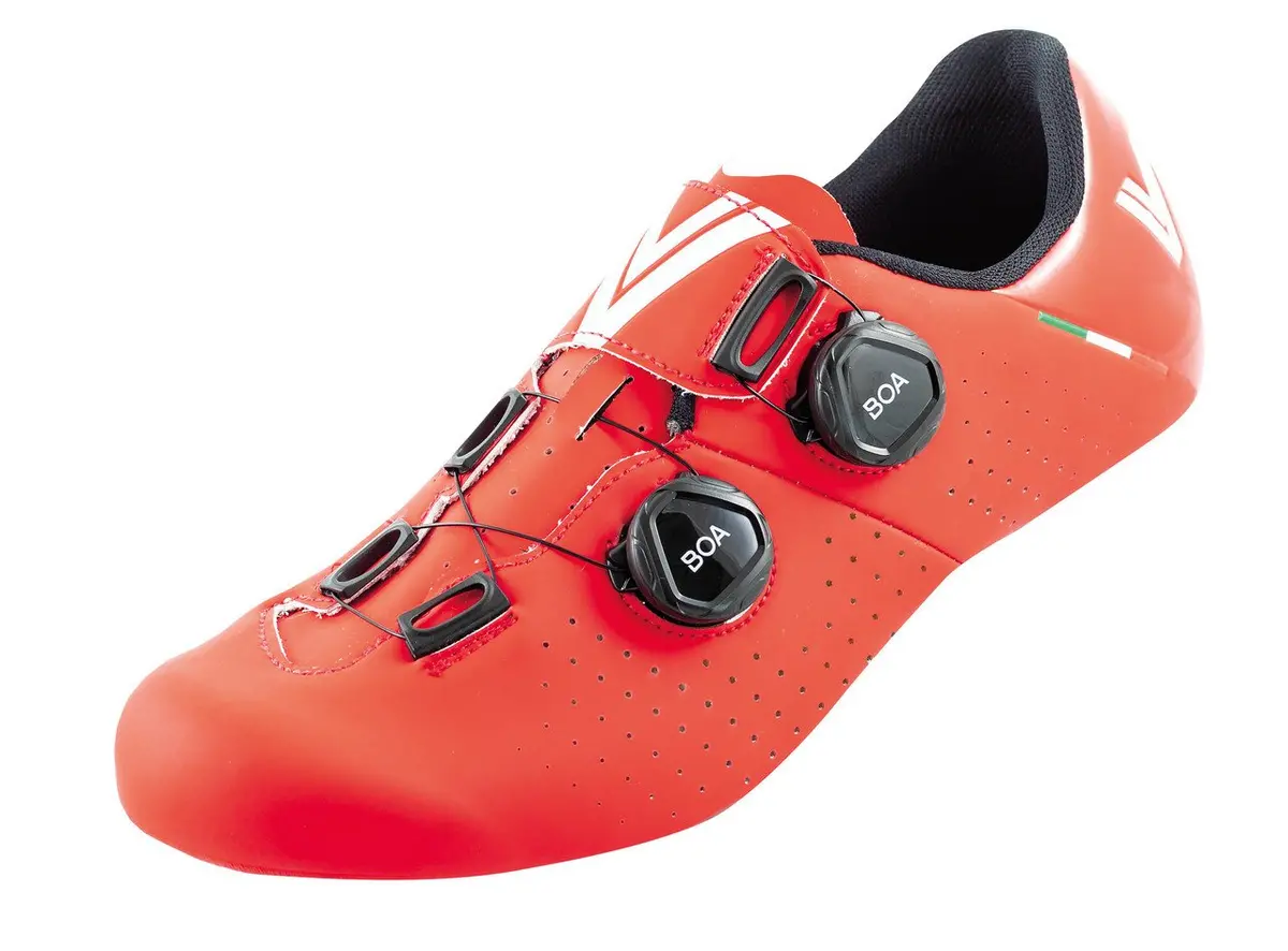 Vittoria Road Cycling Shoes Carbon Sole Stelvio Red 1