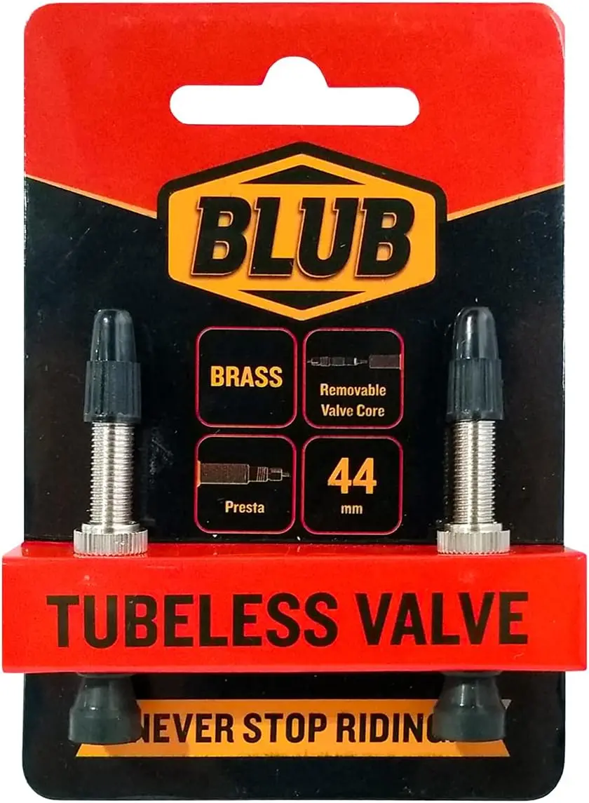 Blub Tubeless Valves - Brass 1