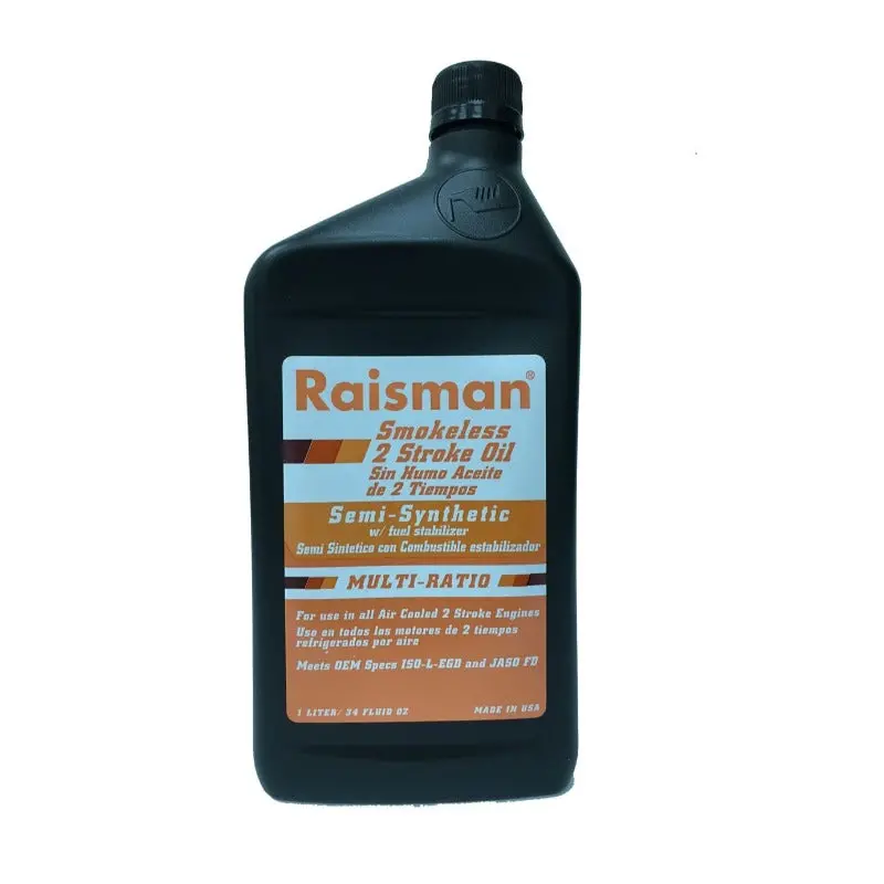 Oil 2 Stroke No Smoke Semi Synthetic 34 Fl. Oz. (1 L) 1