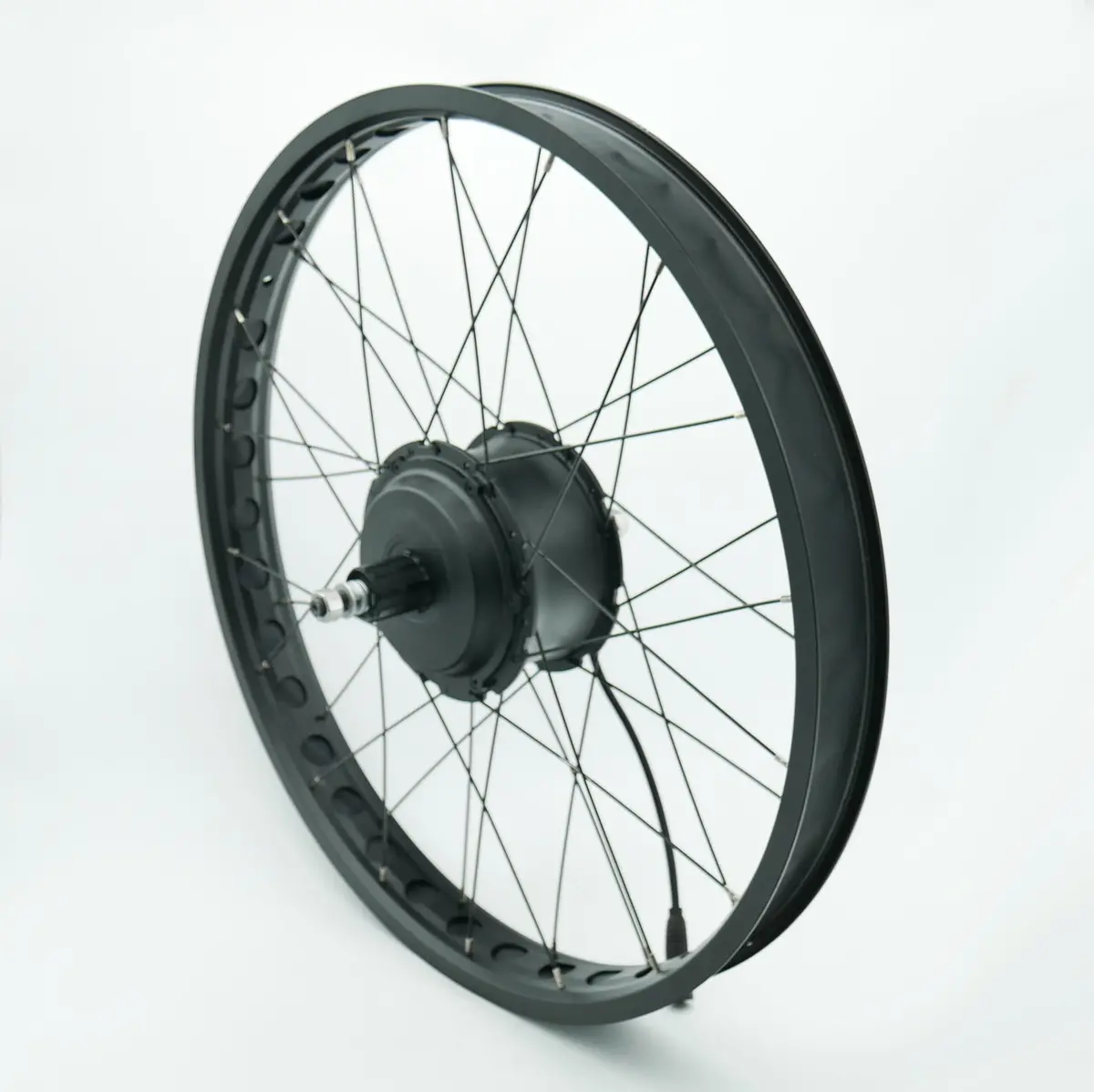 Shengyi 52V 750W Hub Motor In 26" Wheel 1