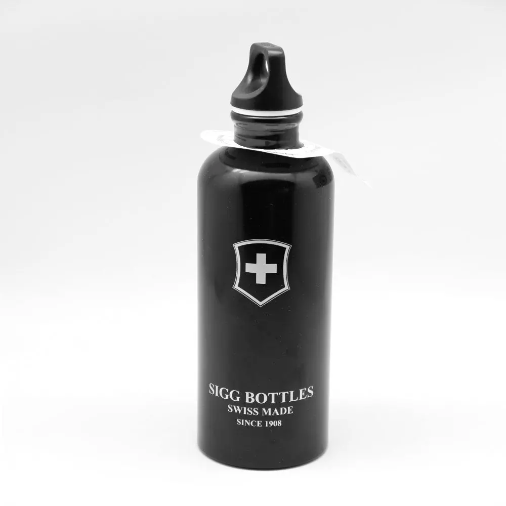 Emblem Sigg Bottle 0.6 Litre Black 1