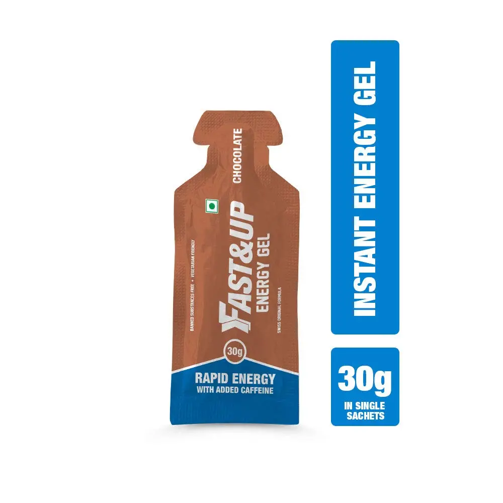 Fast&Up Energy Gel - Bundle Of 5 Gels - Chocolate Flavour 1