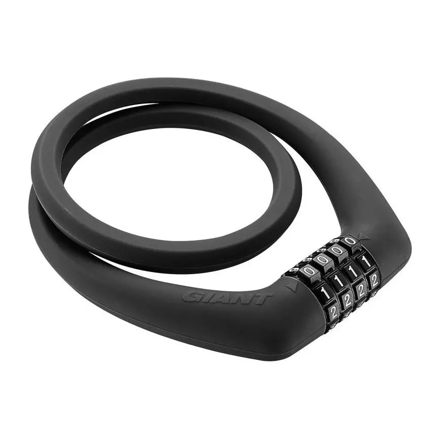 Giant Arx Memory Combo Cable Lock 15Mmx60cm 4 Digits Combo - Black 1