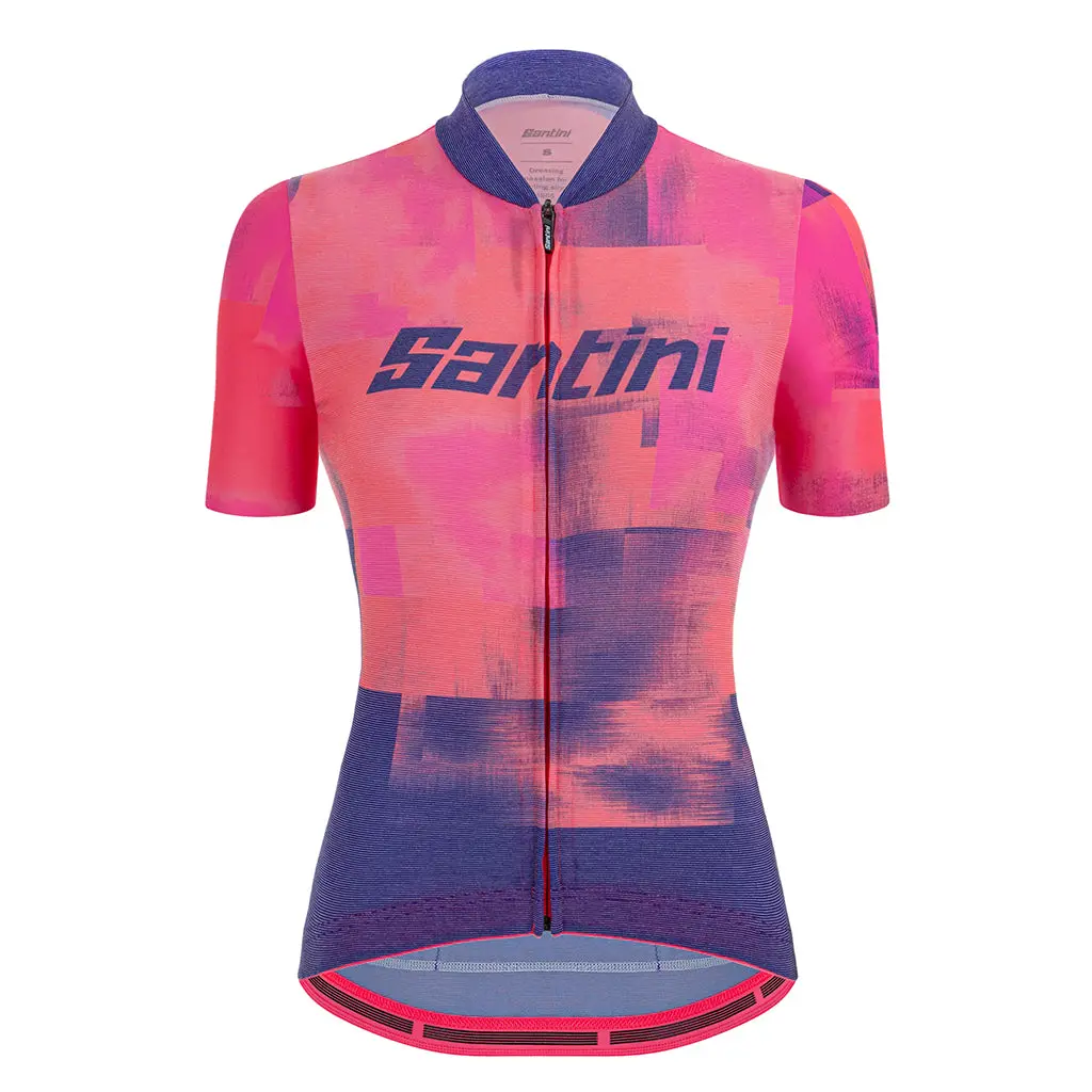 Santini Forza Women's Jersey (Atomic Orange) 1