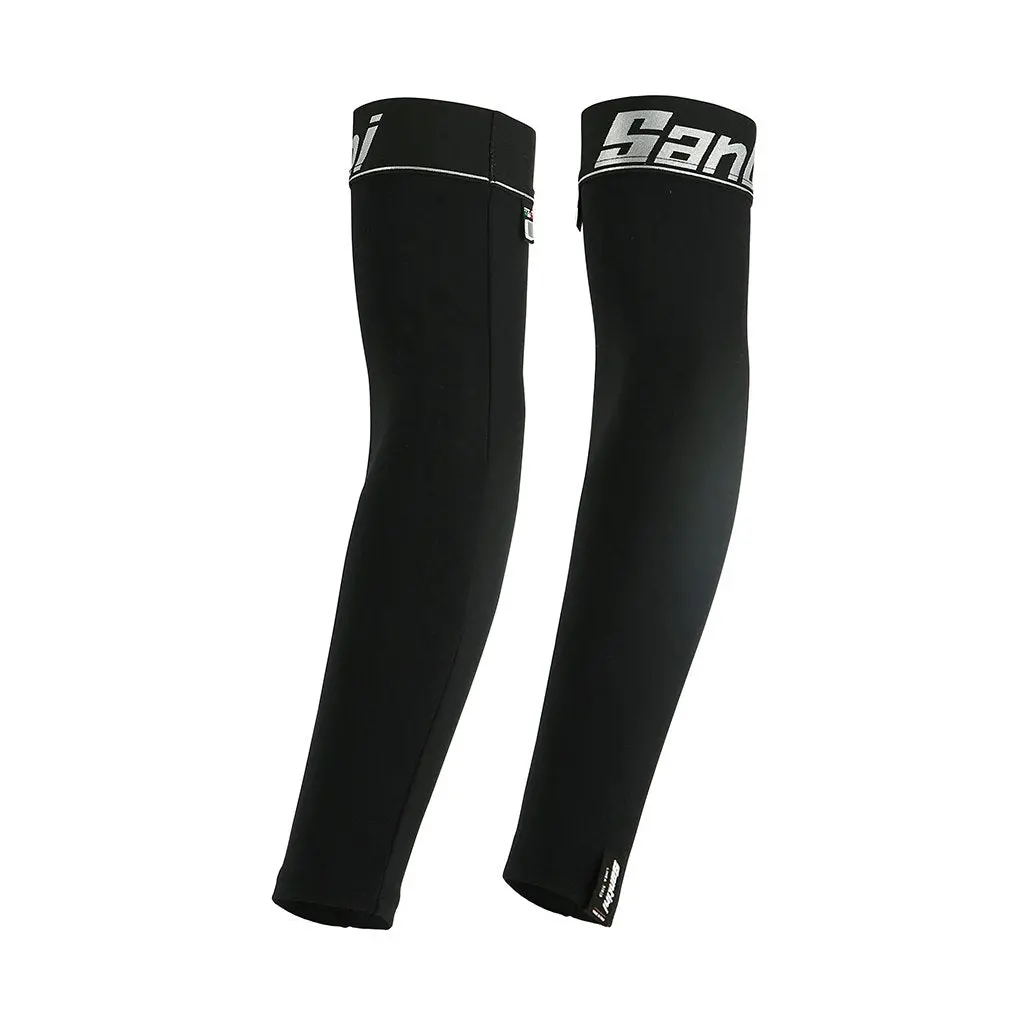 Santini Nuhot Arm Warmers (Black) 1