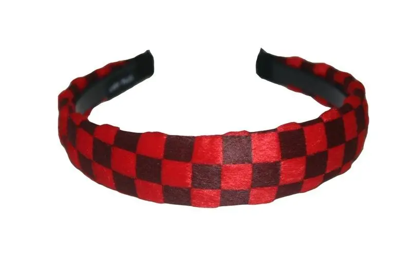 Checked Hair Band (Various Colours) 1
