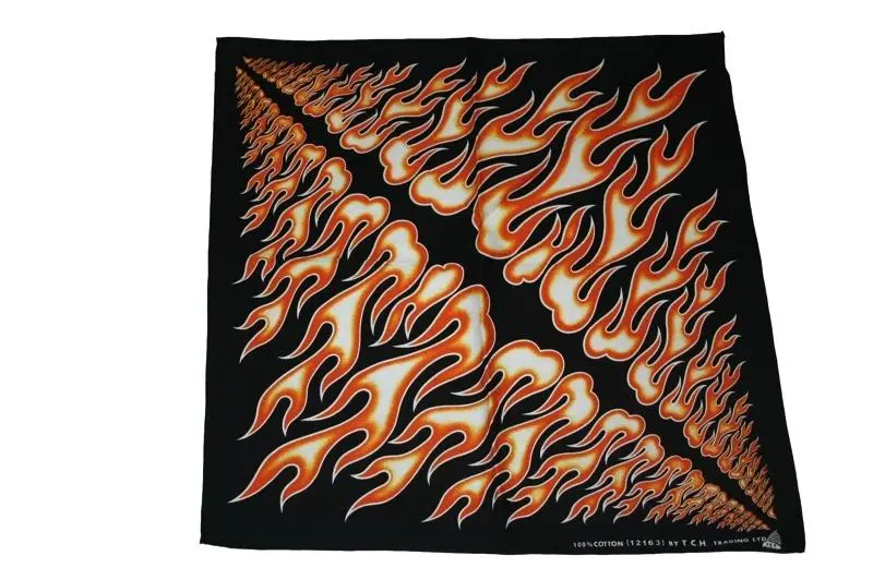 Square Fire Bandana 1