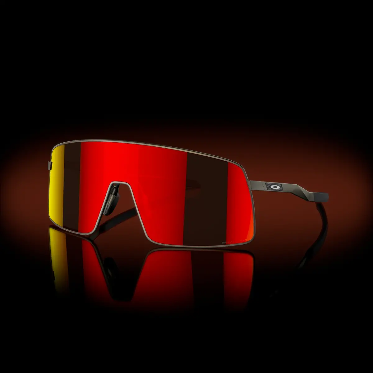 Oakley Sutro Ti Prizm Ruby Lenses Satin Carbon Frame 1