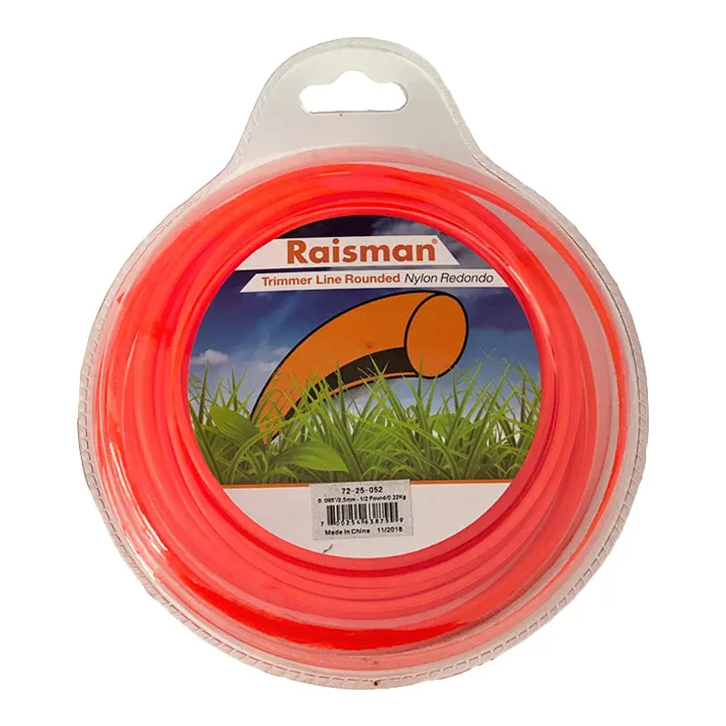 String Trimmer Line Round Orange .095" 140 Feet 1/2 Pound Donut 1