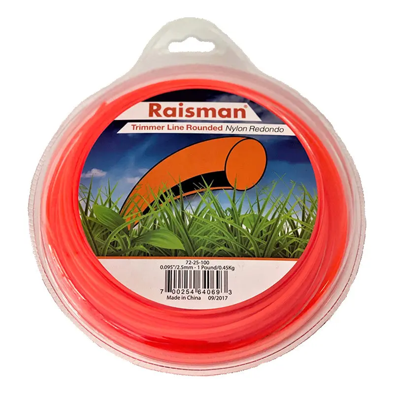 String Trimmer Line Round Orange .095" 270 Feet 1 Pound Donut 1