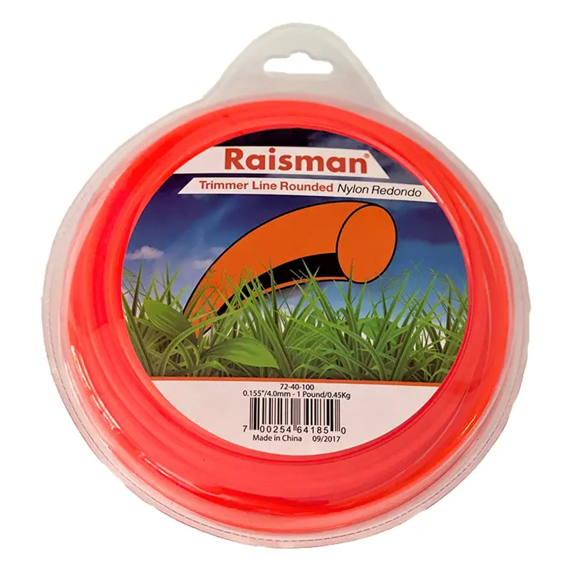 String Trimmer Line Round Orange .155" 110 Feet 1 Pound Donut 1