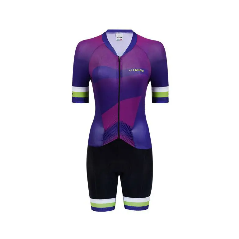Heini Butterfly Aero 359 Women Short Sleeve Cycling Suit 1