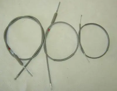 Honda Qa50 K0 K1 K2 K3  Reproduction Gray Cable Set Throttle And Brake Cables 1