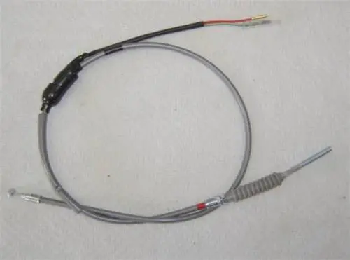 (07B) Honda Z50 K1 K2  Reproduction Gray Front Brake Cable With Switch 1
