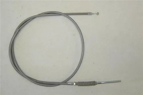 (05A) Honda Z50 K0 Minitrail  Reproduction Gray Rear Brake Cable 1