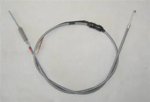 (05B) Honda Z50 K1 Minitrail Reproduction Gray Rear Brake Cable With Switch 1