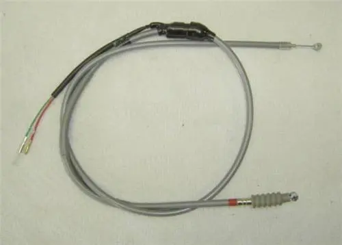 (05C) Honda Z50 K2 Minitrail Reproduction Gray Rear Brake Cable With Switch 1