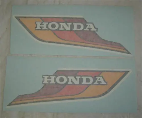 Honda Ct70 1980 3 Speed Main Frame Decal Set 1