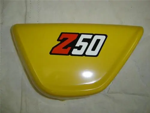 (12) Side Cover Honda Z50 Yellow Oem 1