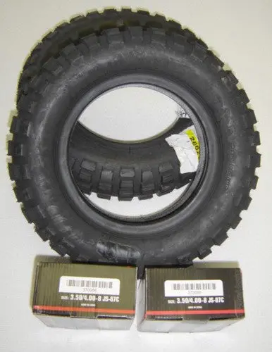 (03/07) Bridgestone 8" Tires And Tubes Z50 1