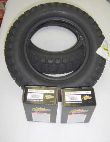 Bridgestone 10" Tire And Tubes Ct70 1