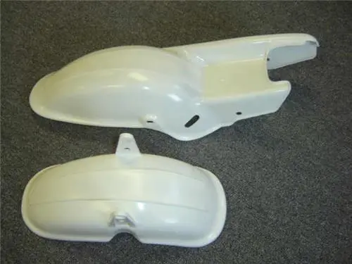 Plastic Fender Set Honda Qa50 K1 K2 K3 White 1