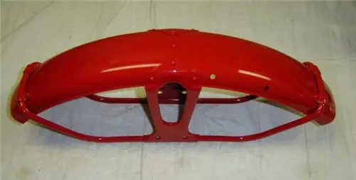 Front Fender Honda Ct90 Ct110 Monza Red Oem 1