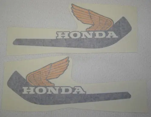 Decal Set Honda Z50 1977 Minitrail  Gas Tank 1