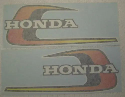 Decal Set Honda Z50k6 1975 Minitrail  Gas Tank 1