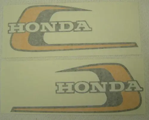 Decal Set Honda Z50k5 1974 Minitrail  Gas Tank 1