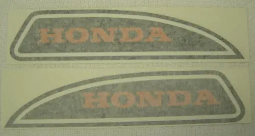 Decal Set Honda Z50k4 1973 Minitrail  Gas Tank 1
