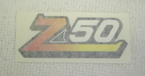 (13B) Decal Side Honda Z50k6 1975 Minitrail  Left Side Cover 1