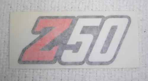 (13C) Decal Side Honda Z50 1976 Minitrail  Left Side Cover 1