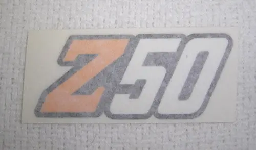 Decal Side Honda Z50 1977 Minitrail  Left Side Cover 1
