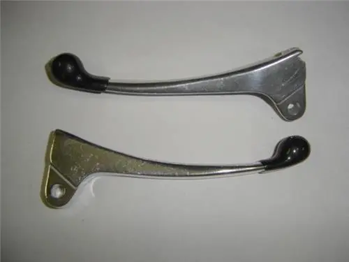 (20A/21A) Rubber Tipped Brake Lever Set Honda Z50 Ct70 Qa50  Left And Right 1