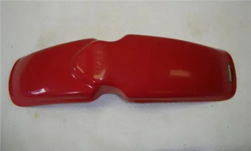 Front Plastic Fender Red Honda Xr75 1977-1978 Xr80 Xr80r 1979-1982 1