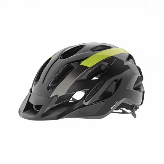 Giant Compel Youth Helmet - Gloss Black/Yellow 1
