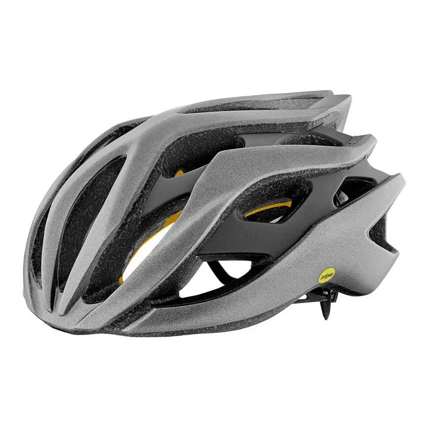 Giant Rev Matte Helmet - Metallic Silver/Black 1